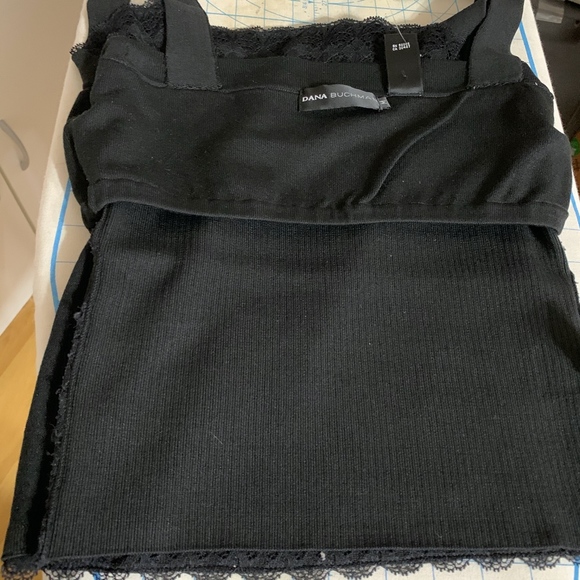 Black Lace Knit Camisole- NWT - Picture 5 of 6